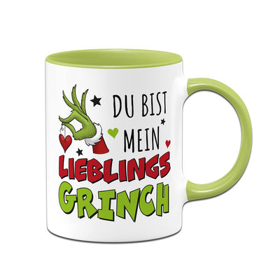 Tasse - Du bist mein Lieblings-Grinch