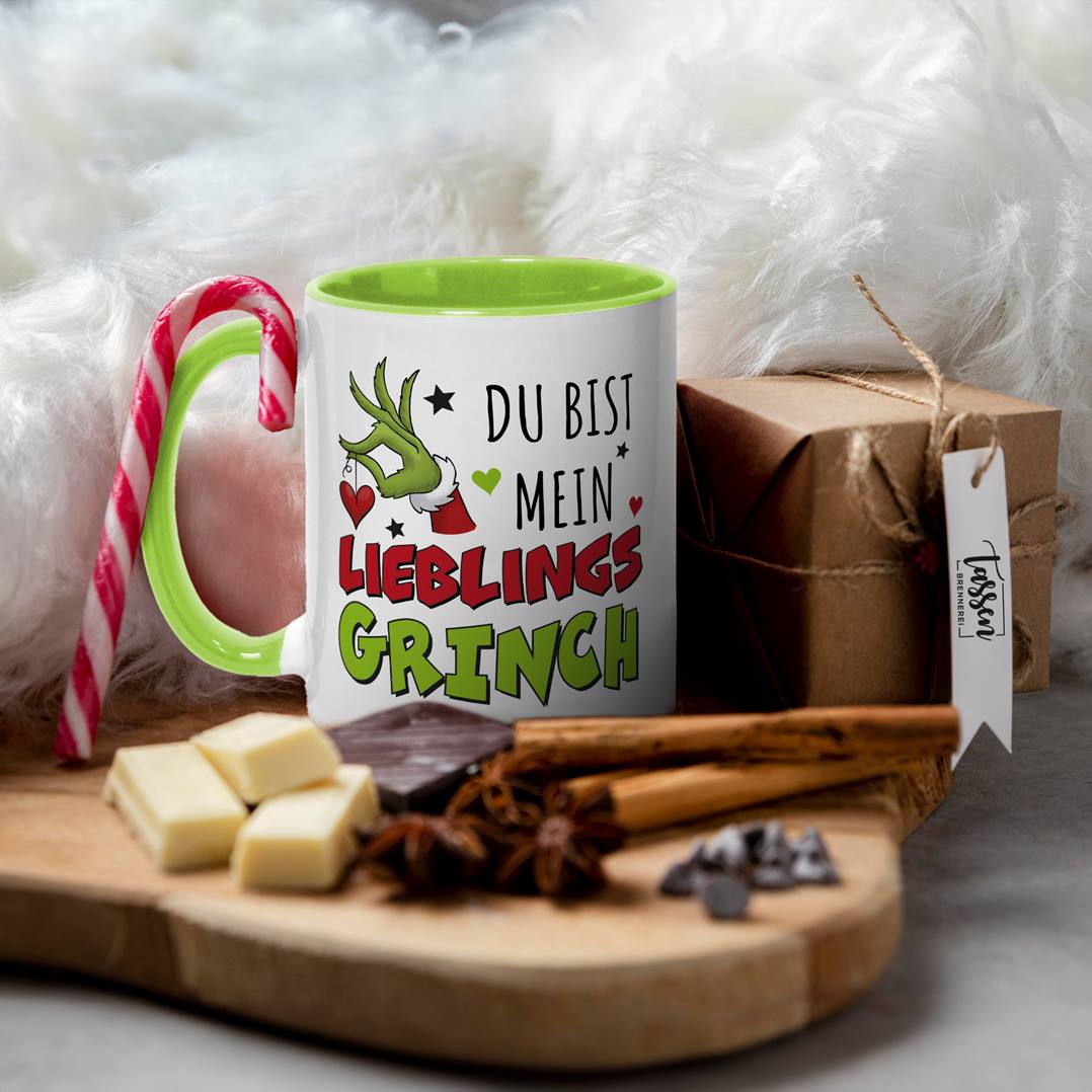 Tasse - Du bist mein Lieblings-Grinch