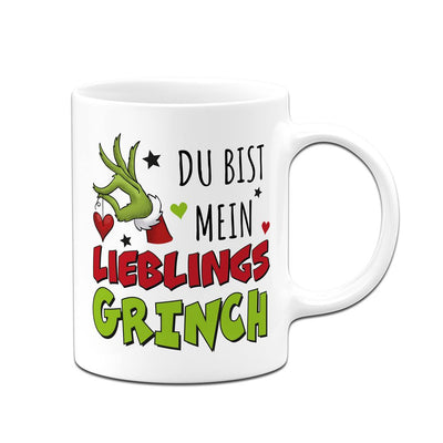 Tasse - Du bist mein Lieblings-Grinch