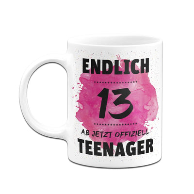 Bild: Tasse - Endlich 13 - Ab jetzt offiziell Teenager Geschenkidee