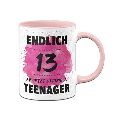 Bild: Tasse - Endlich 13 - Ab jetzt offiziell Teenager Geschenkidee