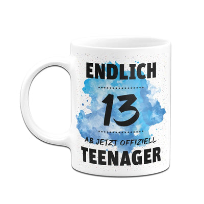 Bild: Tasse - Endlich 13 - Ab jetzt offiziell Teenager Geschenkidee