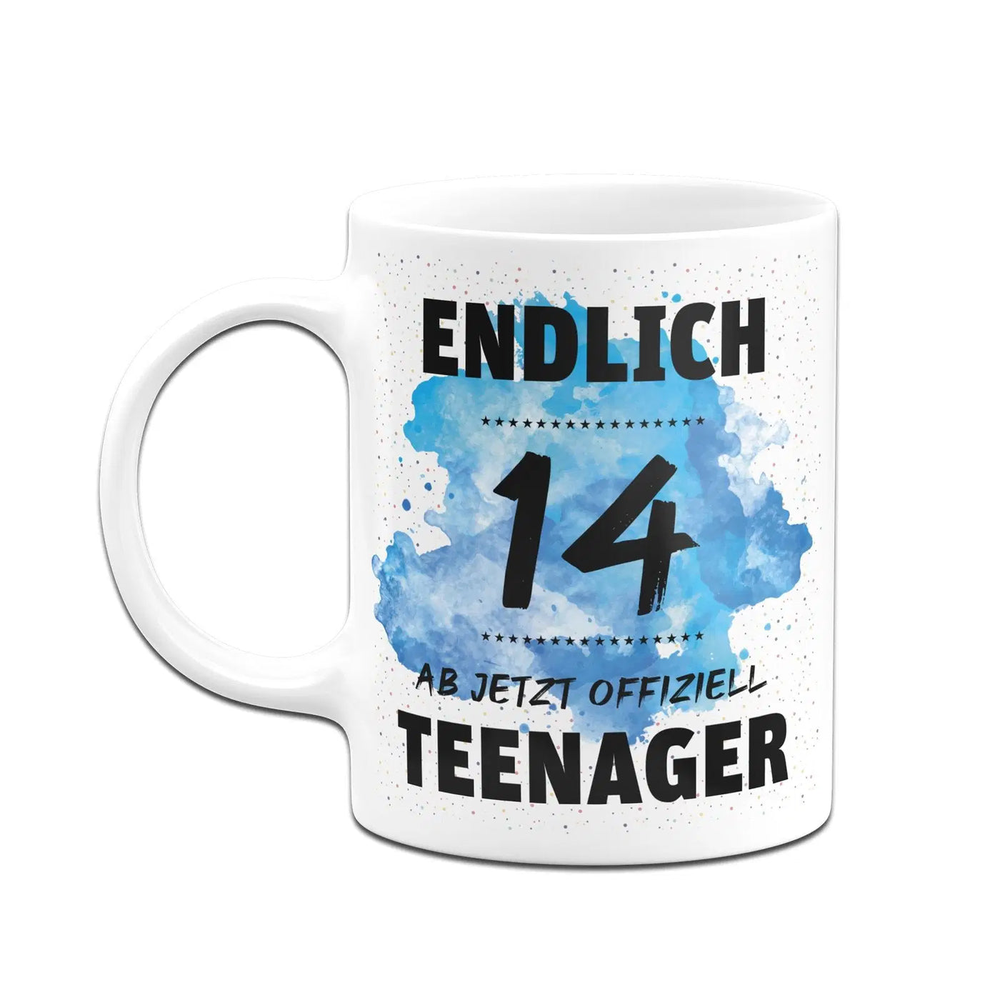 Bild: Tasse - Endlich 14 - Ab jetzt offiziell Teenager Geschenkidee