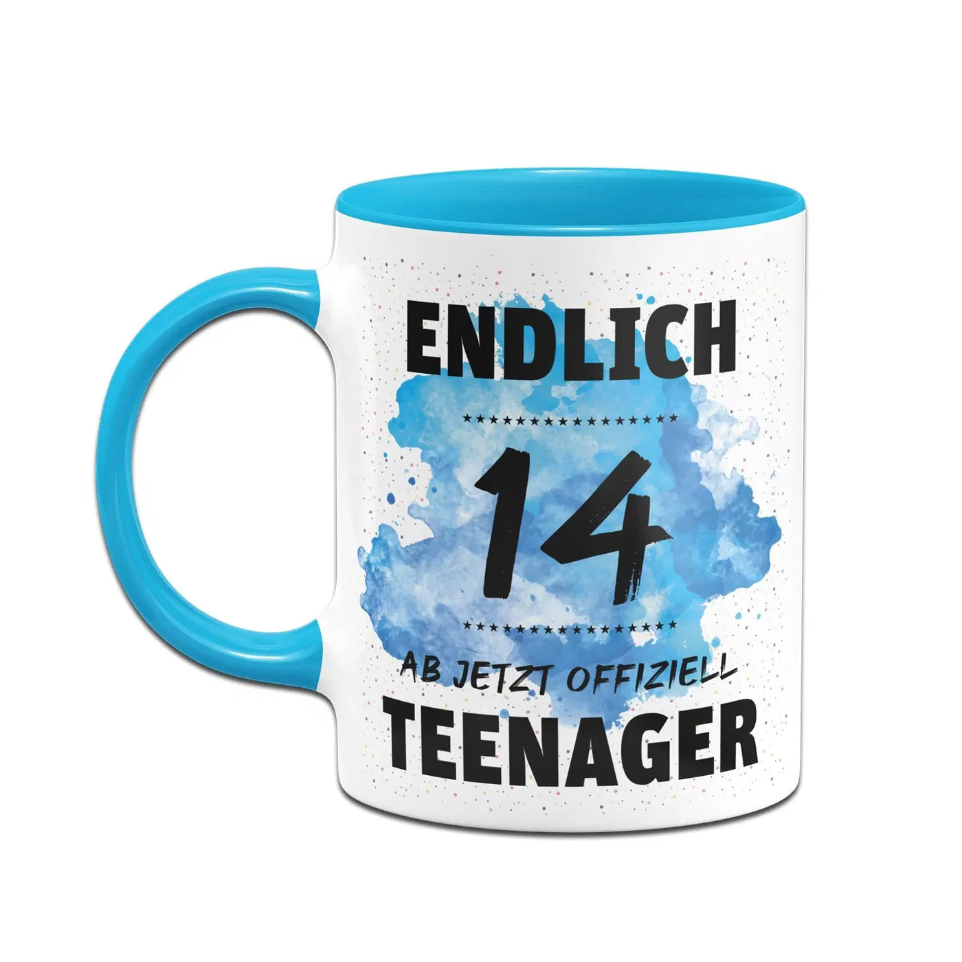 Bild: Tasse - Endlich 14 - Ab jetzt offiziell Teenager Geschenkidee