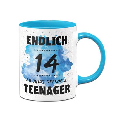 Bild: Tasse - Endlich 14 - Ab jetzt offiziell Teenager Geschenkidee