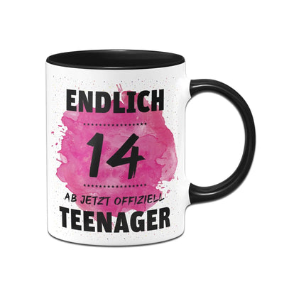 Bild: Tasse - Endlich 14 - Ab jetzt offiziell Teenager Geschenkidee