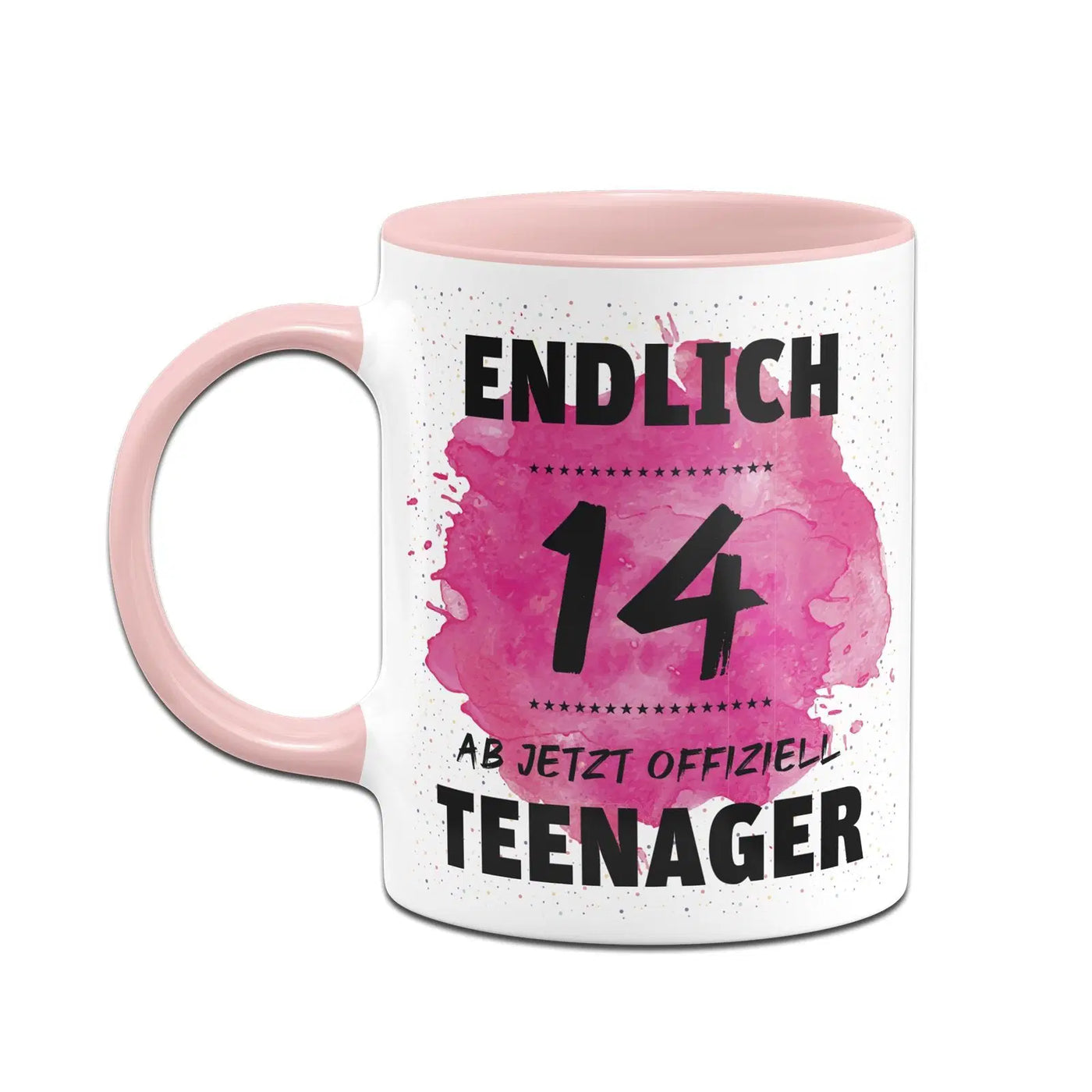 Bild: Tasse - Endlich 14 - Ab jetzt offiziell Teenager Geschenkidee