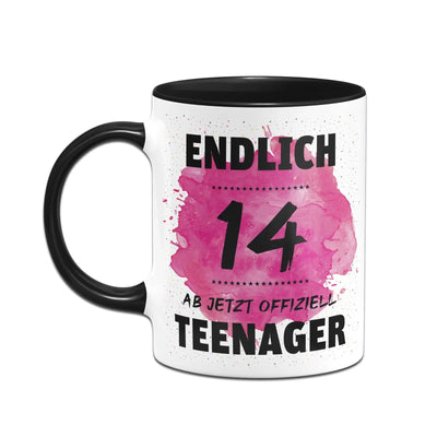 Bild: Tasse - Endlich 14 - Ab jetzt offiziell Teenager Geschenkidee