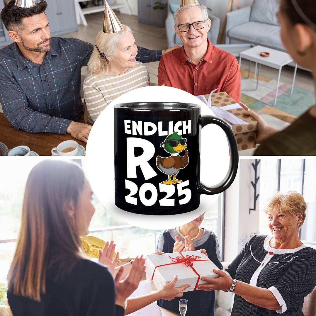 Tasse - Endlich R-Ente 2025 - BL