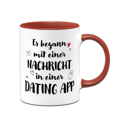 Tasse - Es begann mit einer Nachricht in einer Dating App
