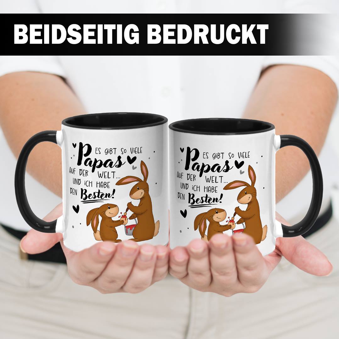Tasse - Es gibt so viele Papas auf der Welt und ich habe den Besten! (Hasen)