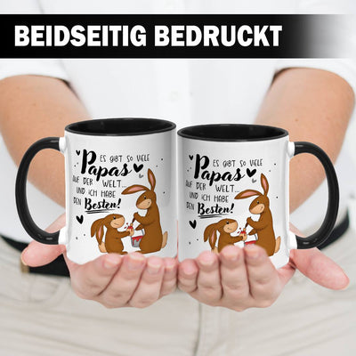 Tasse - Es gibt so viele Papas auf der Welt und ich habe den Besten! (Hasen)