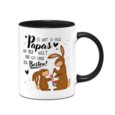 Tasse - Es gibt so viele Papas auf der Welt und ich habe den Besten! (Hasen)