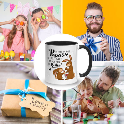 Tasse - Es gibt so viele Papas auf der Welt und ich habe den Besten! (Hasen)