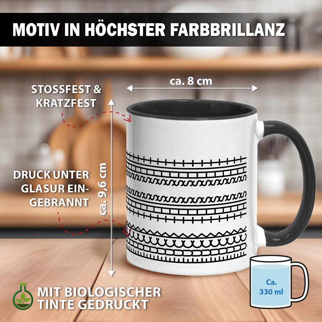 Tasse - Fuck this Shit-Muster (Rundumdruck)