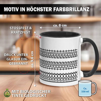 Tasse - Fuck this Shit-Muster (Rundumdruck)