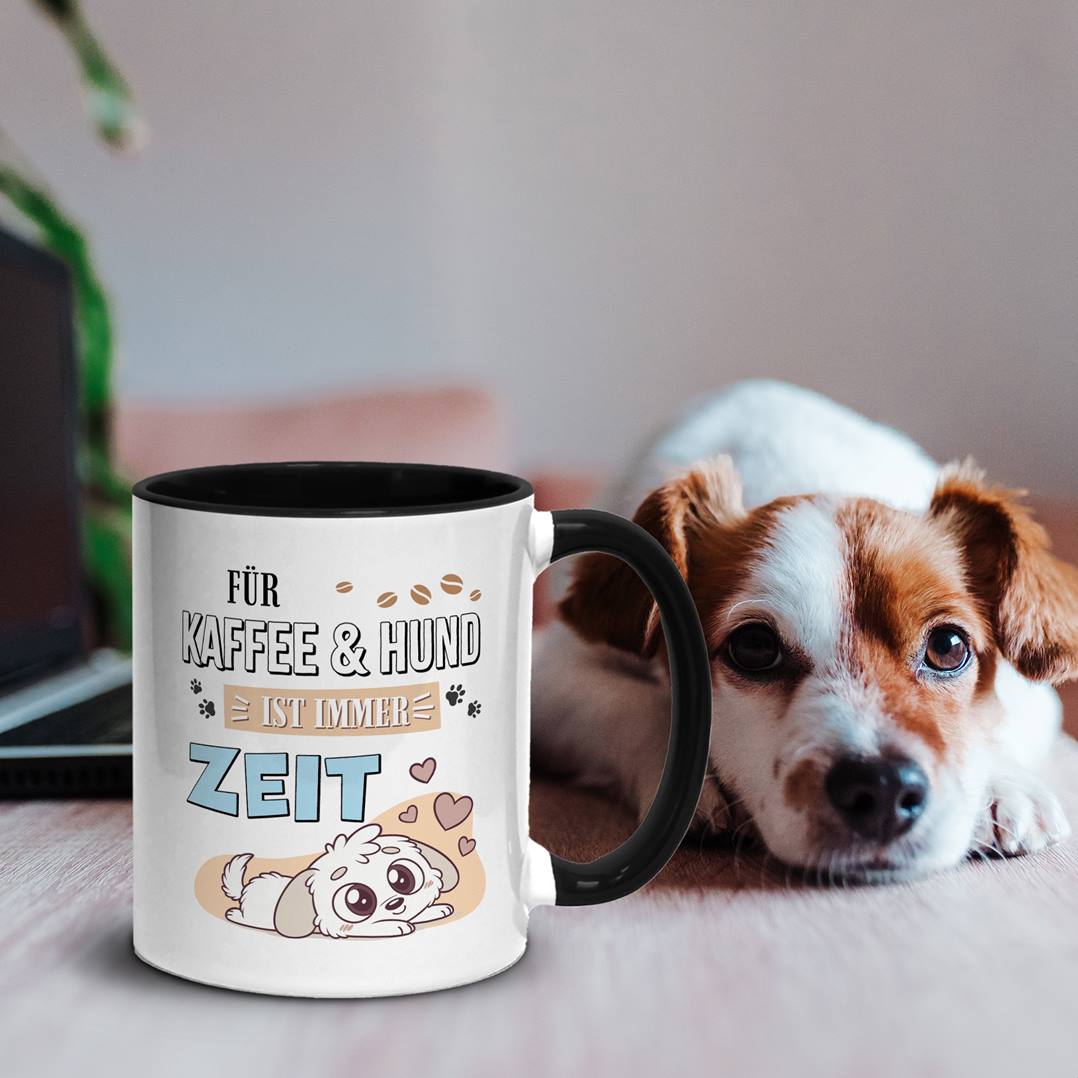 Tasse - Für Kaffee & Hund ist immer Zeit