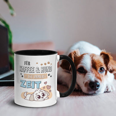 Tasse - Für Kaffee & Hund ist immer Zeit