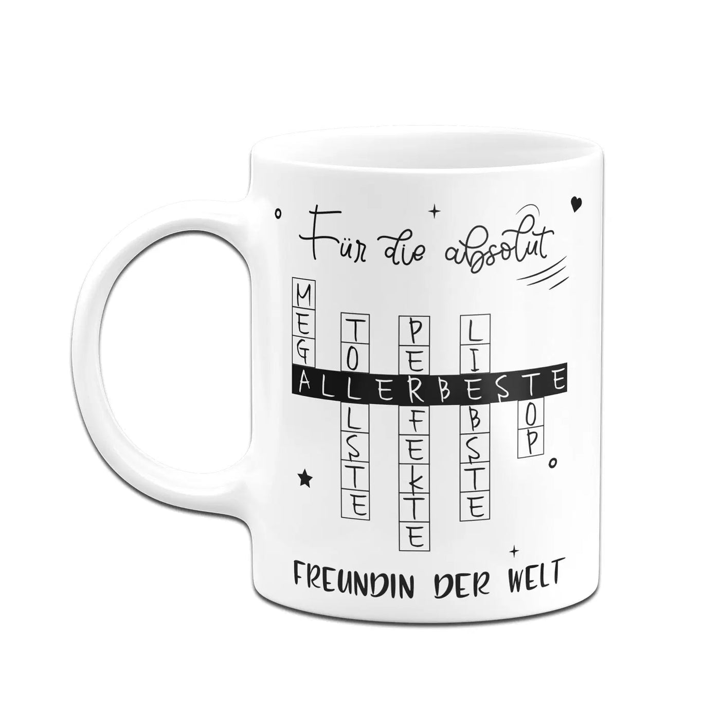 Bild: Tasse - Für die absolut allerbeste Freundin der Welt Geschenkidee