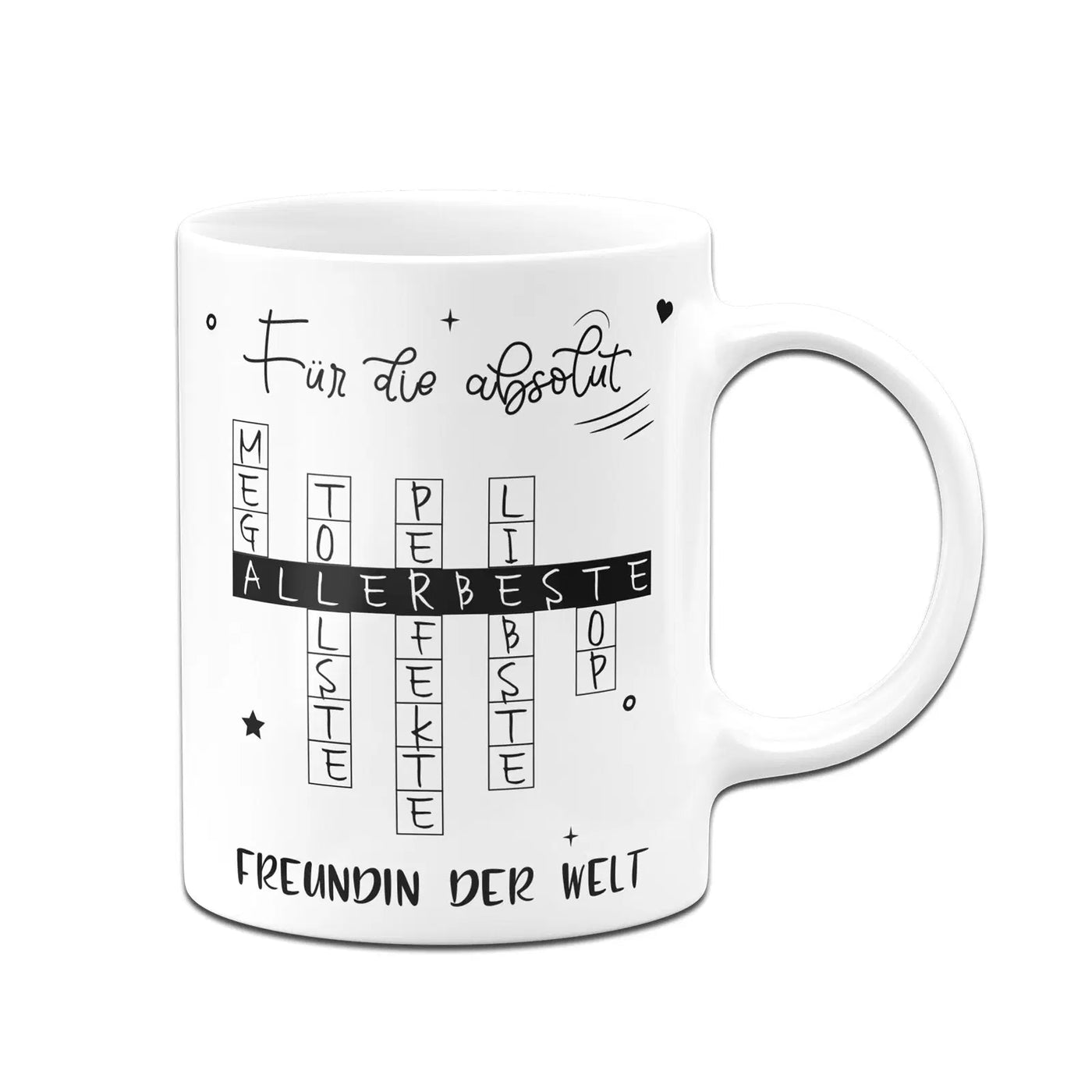 Bild: Tasse - Für die absolut allerbeste Freundin der Welt Geschenkidee