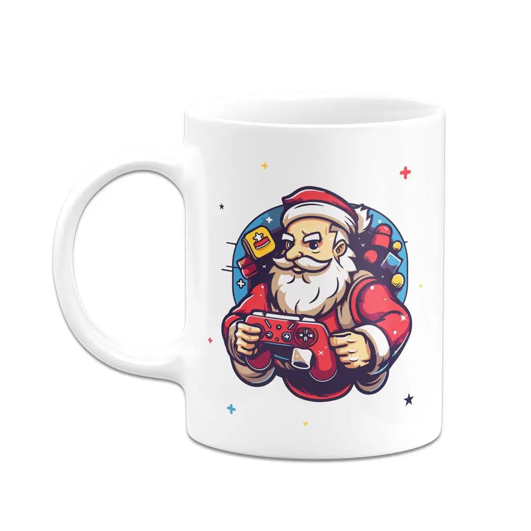 Bild: Tasse - Gamer Weihnachtsmann Geschenkidee