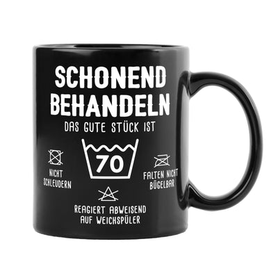 Tasse - Schonend behandeln - Zum Geburtstag - BL