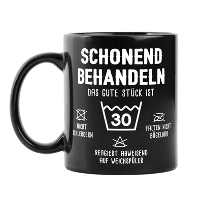 Tasse - Schonend behandeln - Zum Geburtstag - BL