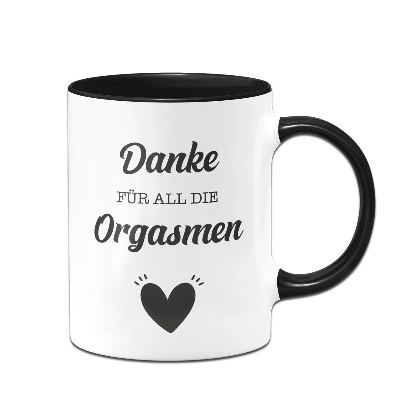 Bild: Tasse - Danke für all die Orgasmen Geschenkidee