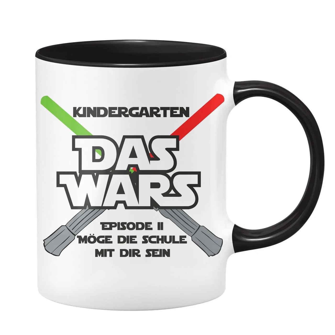 Bild: Tasse - Kindergarten DAS WARS Episode 2 Möge die Schule mit Dir sein Geschenkidee