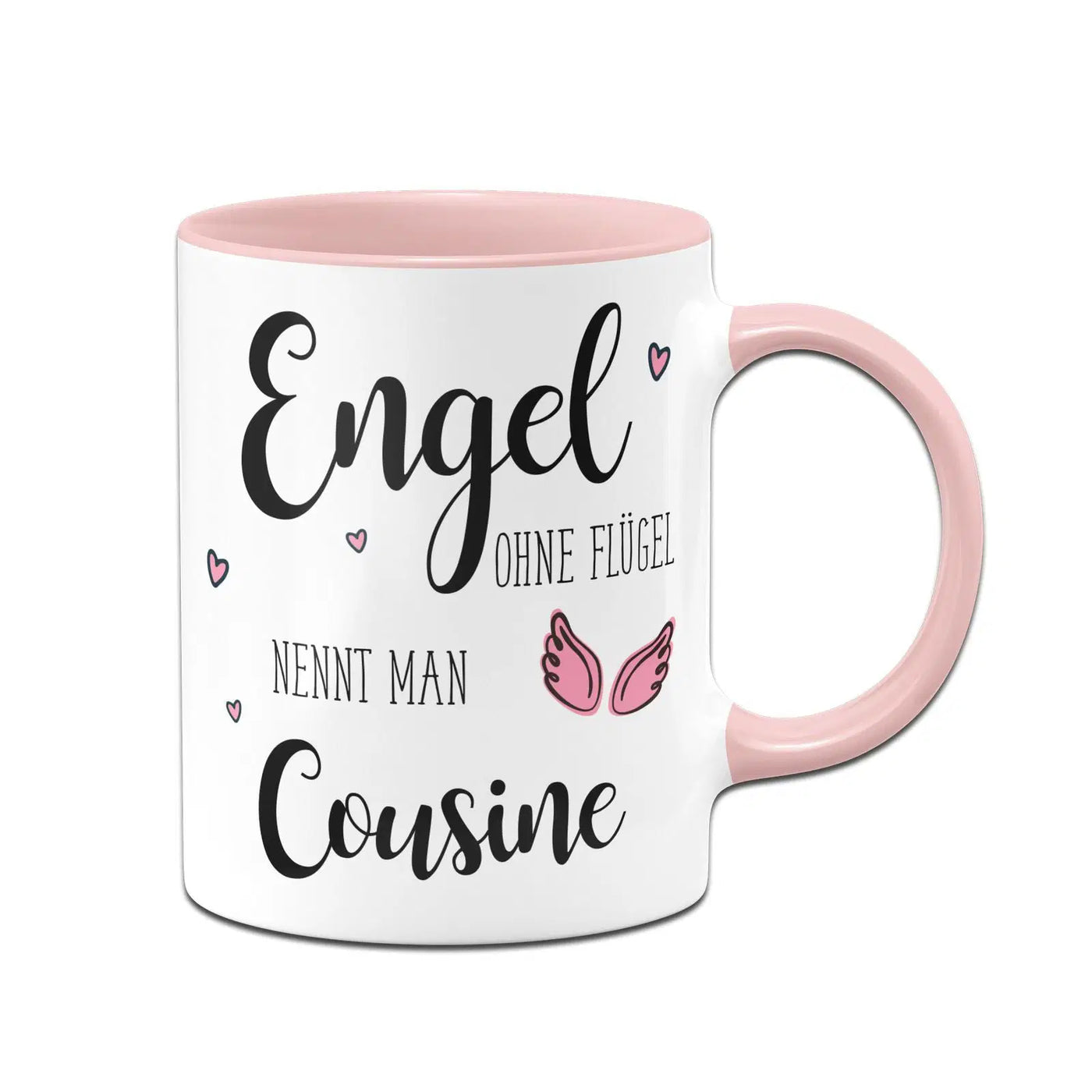 Bild: Tasse - Engel ohne Flügel nennt man Cousine Geschenkidee