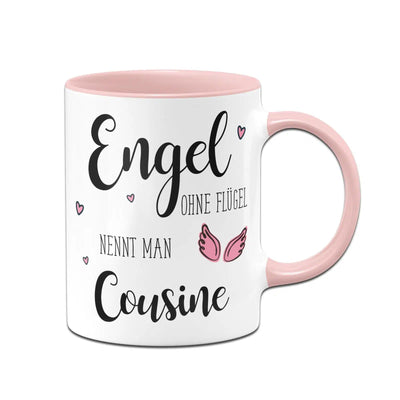 Bild: Tasse - Engel ohne Flügel nennt man Cousine Geschenkidee