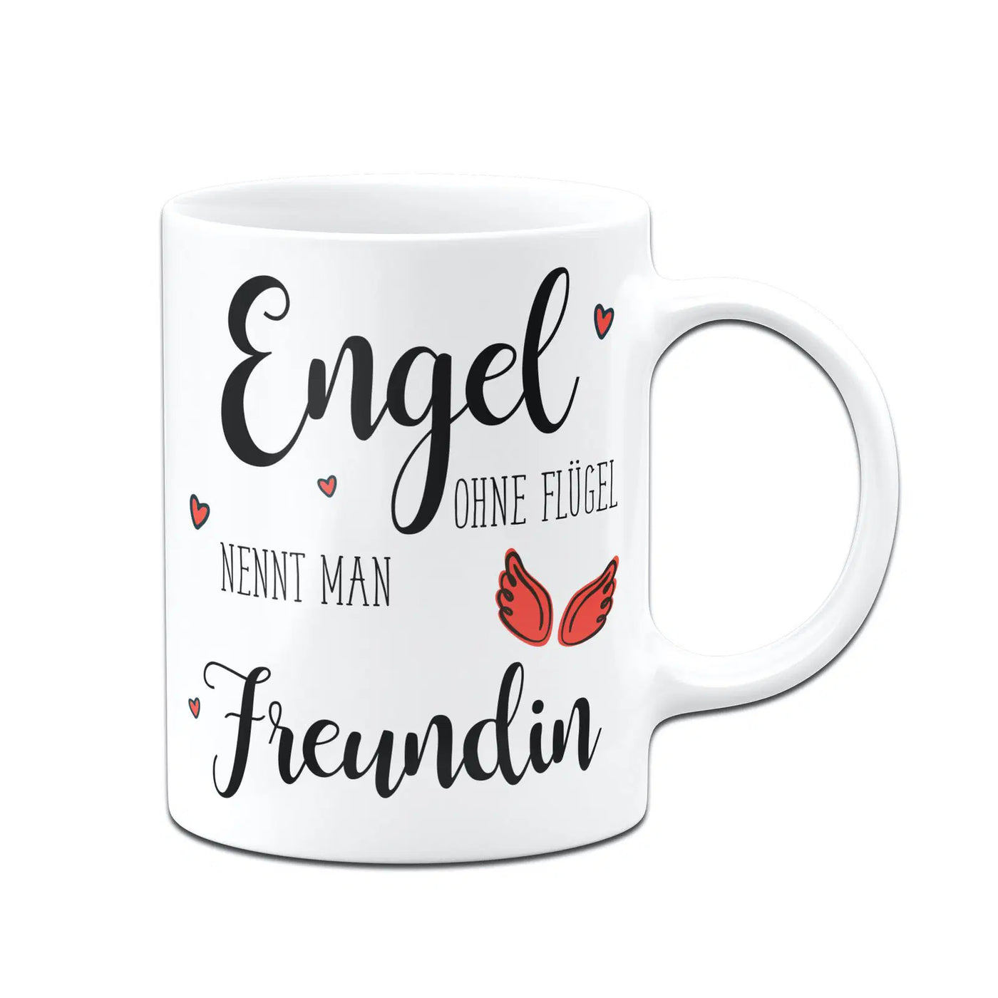 Bild: Tasse - Engel ohne Flügel nennt man Freundin Geschenkidee