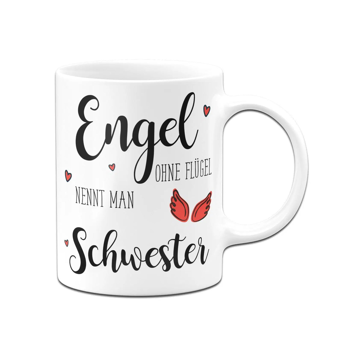 Bild: Tasse - Engel ohne Flügel nennt man Schwester Geschenkidee