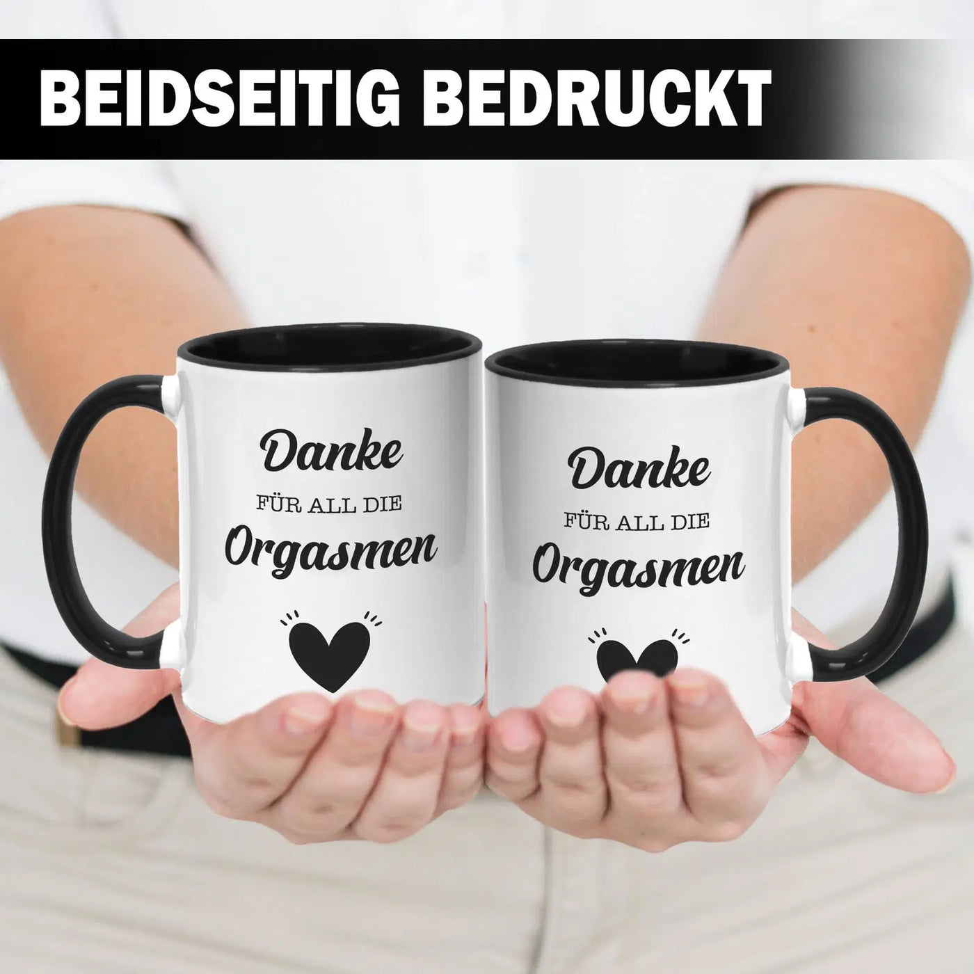 Tasse - Danke für all die Orgasmen