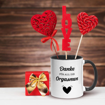 Tasse - Danke für all die Orgasmen