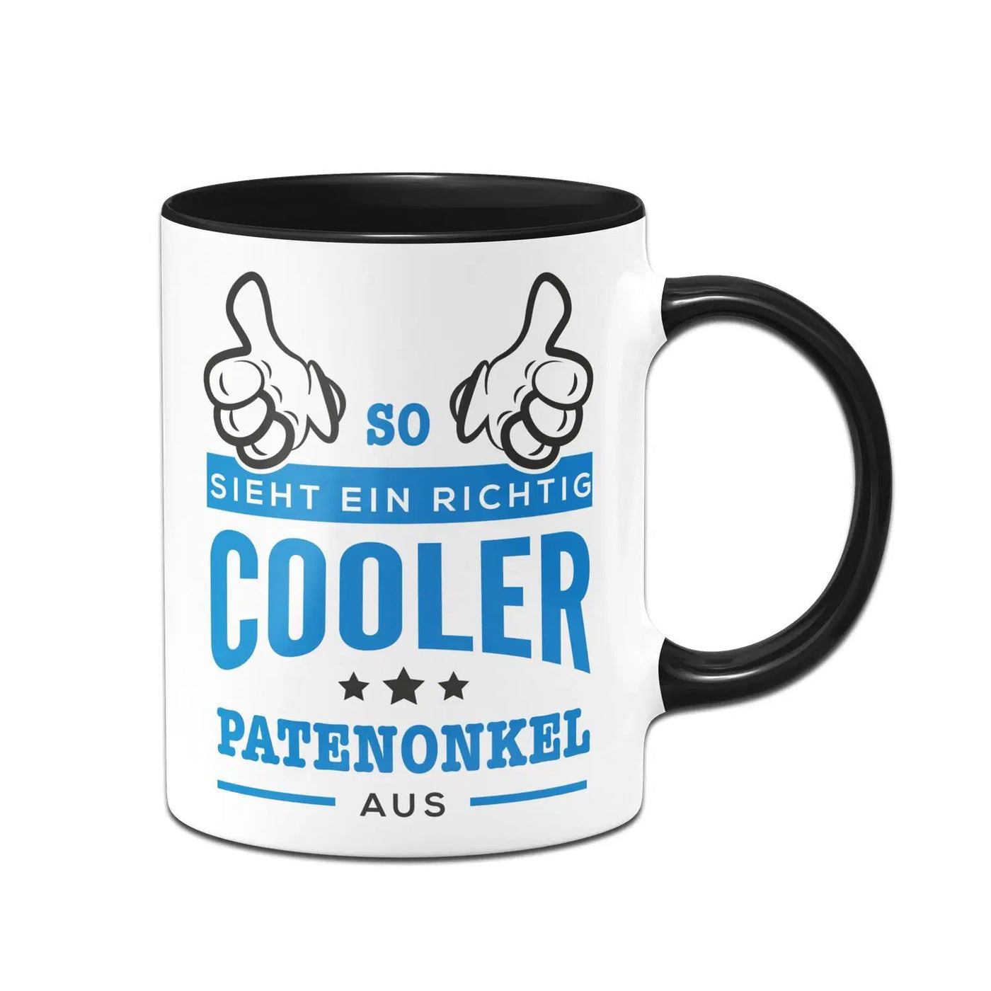 Bild: Tasse - So sieht ein richtig cooler Patenonkel aus Geschenkidee
