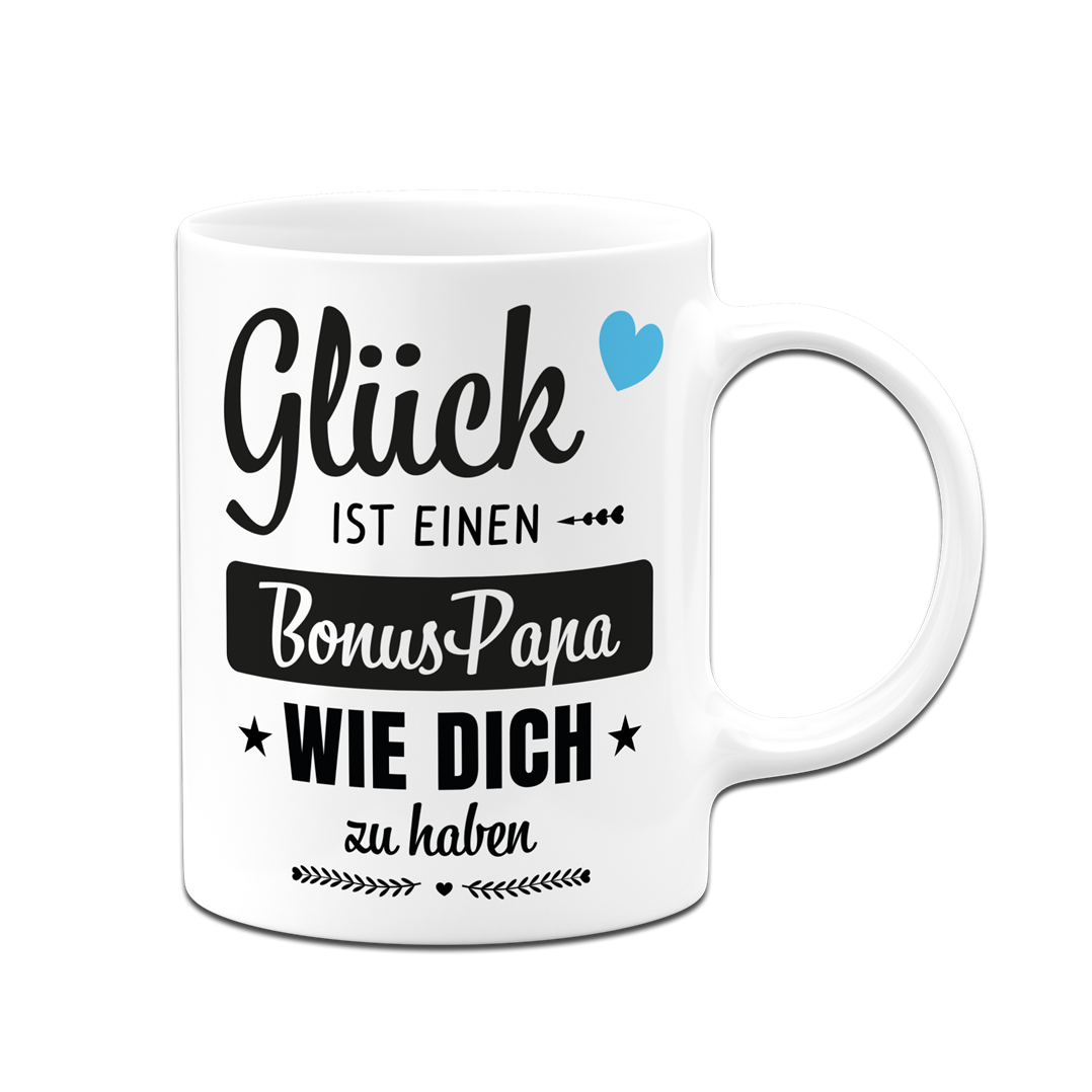 Tasse - Glück ist einen Bonus Papa wie Dich zu haben