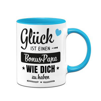 Tasse - Glück ist einen Bonus Papa wie Dich zu haben