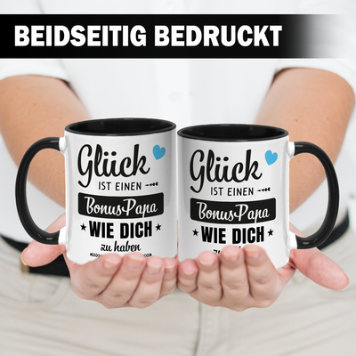 Tasse - Glück ist einen Bonus Papa wie Dich zu haben