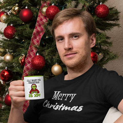 Tasse - Grinch - All I want for Christmas is XP!