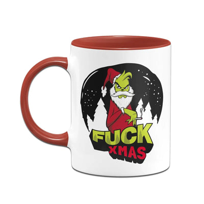 Bild: Tasse - Grinch - Fuck Xmas Geschenkidee