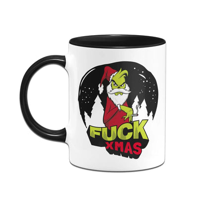 Bild: Tasse - Grinch - Fuck Xmas Geschenkidee
