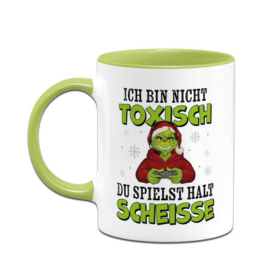 Tasse - Grinch - Ich bin nicht toxisch, Du spielst halt scheiße