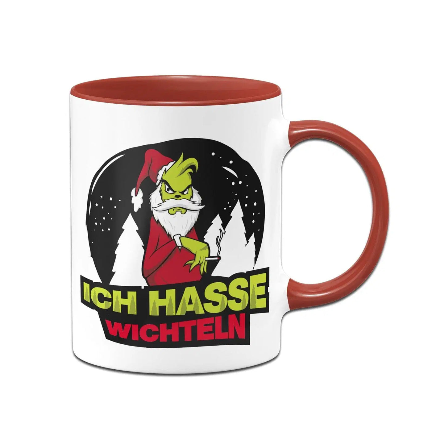 Bild: Tasse - Grinch - Ich hasse Wichteln Geschenkidee
