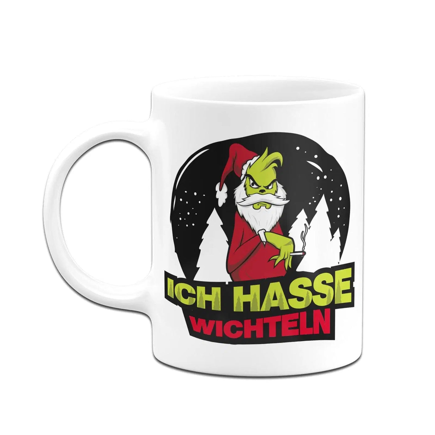 Bild: Tasse - Grinch - Ich hasse Wichteln Geschenkidee
