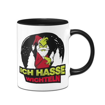 Bild: Tasse - Grinch - Ich hasse Wichteln Geschenkidee
