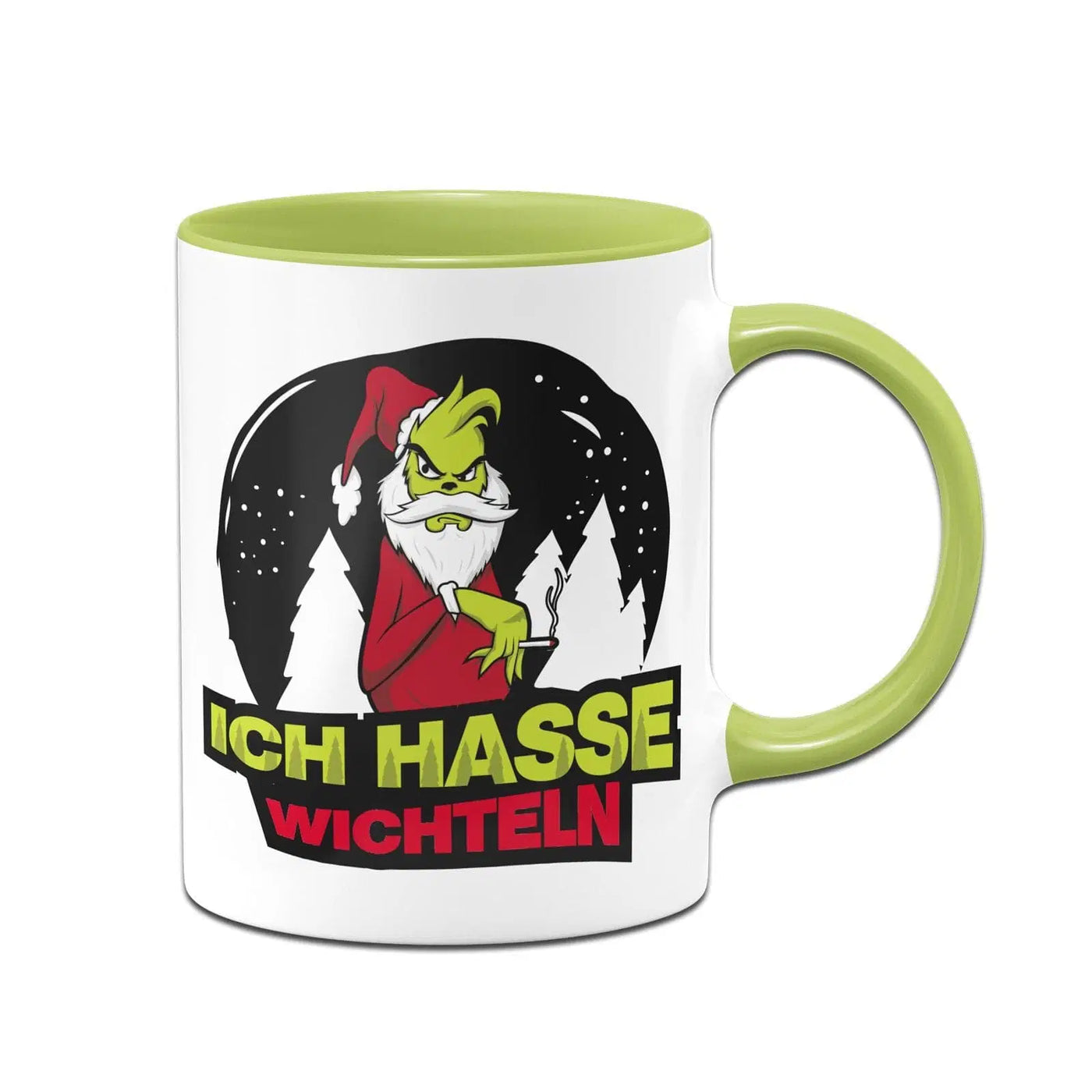 Bild: Tasse - Grinch - Ich hasse Wichteln Geschenkidee
