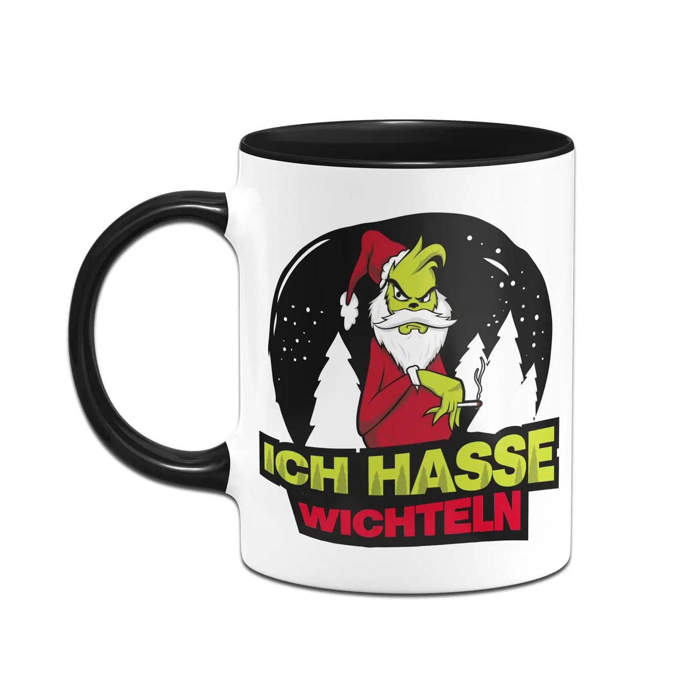 Bild: Tasse - Grinch - Ich hasse Wichteln Geschenkidee