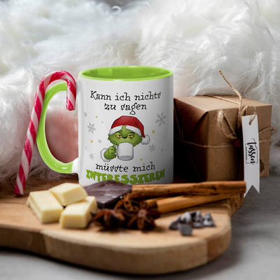 Tasse - Grinch - Kann ich nichts zu sagen, müsste mich interessieren