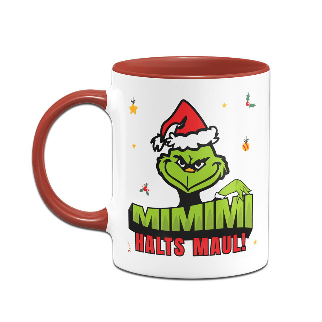 Tasse - Grinch - Mimimi Halts Maul